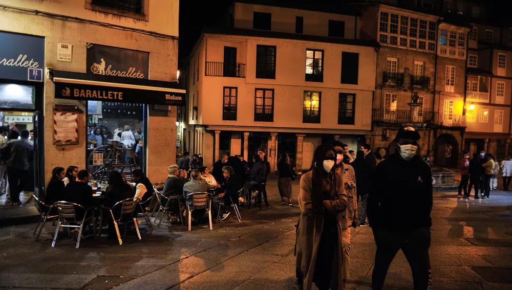 Plaza do Ferro, en Orense