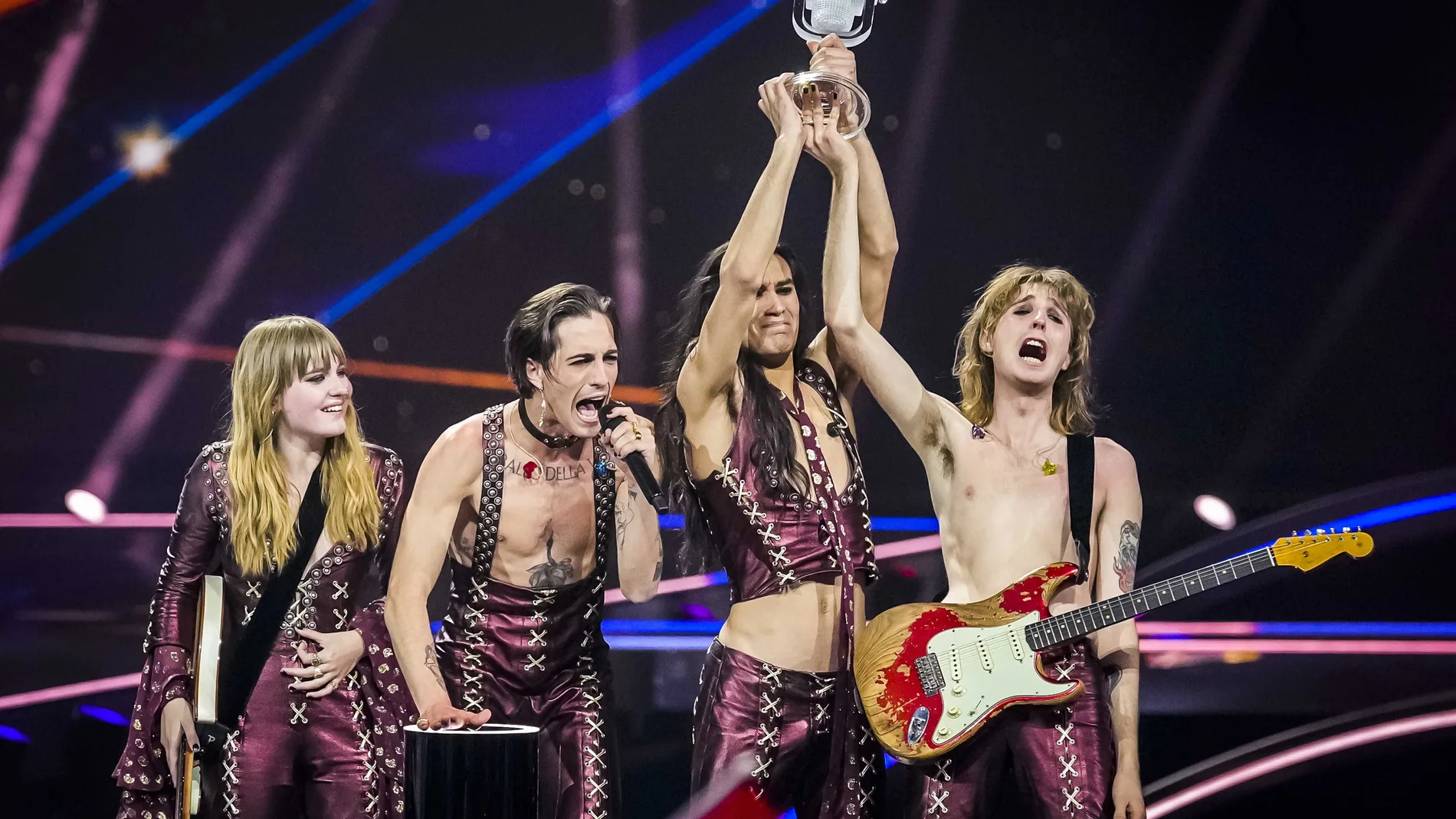 El grupo de rock italiano Moleskin logró arrebatar la victoria a las favoritas Francia y Suiza