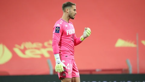 Benjamin Lecomte con el Espanyol.
