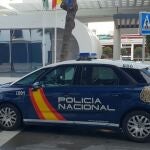 Imagen de un vehículo de la Policía Nacional en Málaga