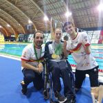 Los paralímpicos Marta Fernández y Luis Huerta logran ocho medallas en el Campeonato de Europa de Natación