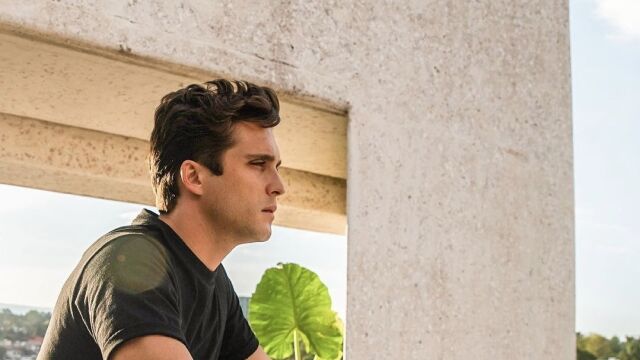 Imagen de Diego Boneta en la serie Luis Miguel/ Instagram @luismiguellaserie