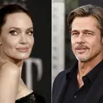 Fotomontaje de Angelina Jolie y Brad Pitt. (AP Photo/File)