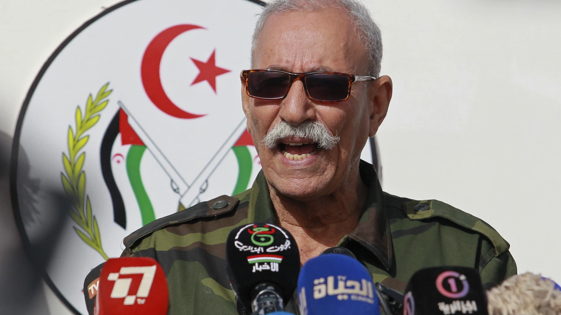 Brahim Ghali, líder del Frente Polisario, está ingresado en un hospital de Logroño desde el pasado 18 de abril