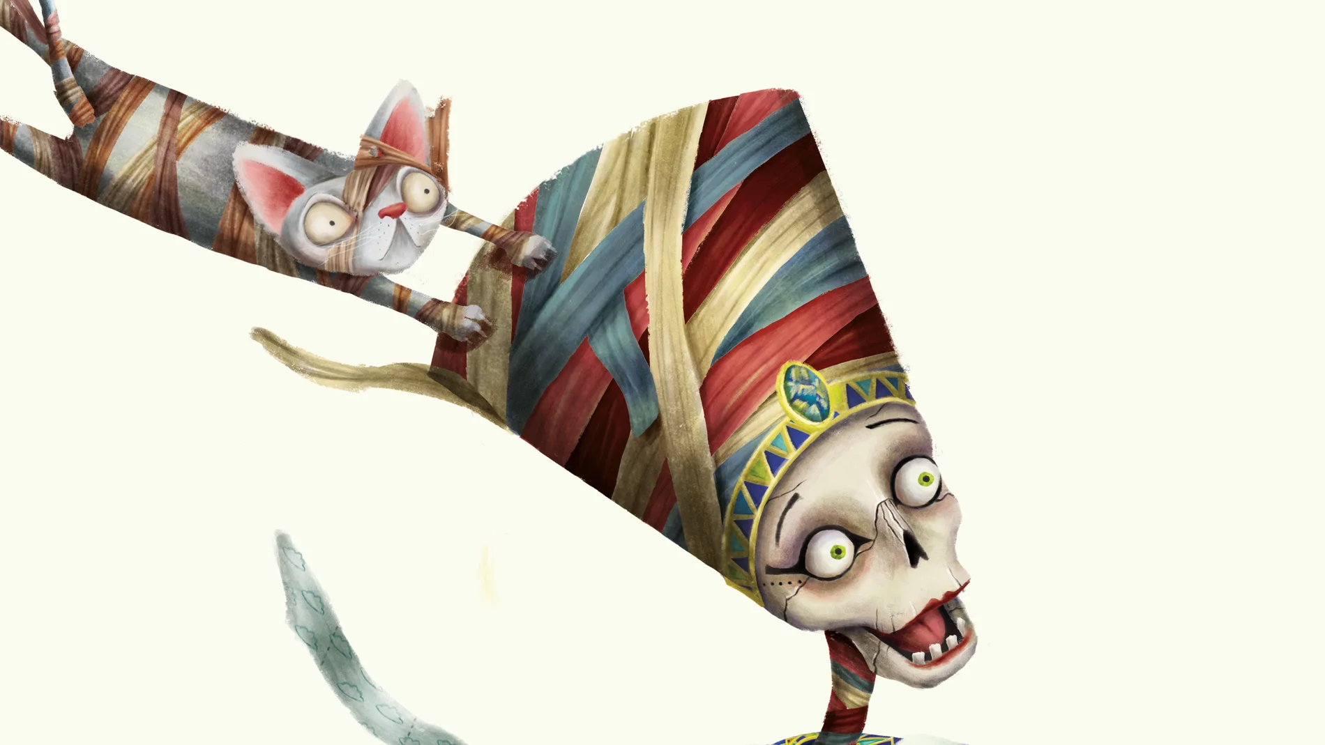 La momia es uno de los villanos míticos que reinventan los autores para el proyecto benéfico