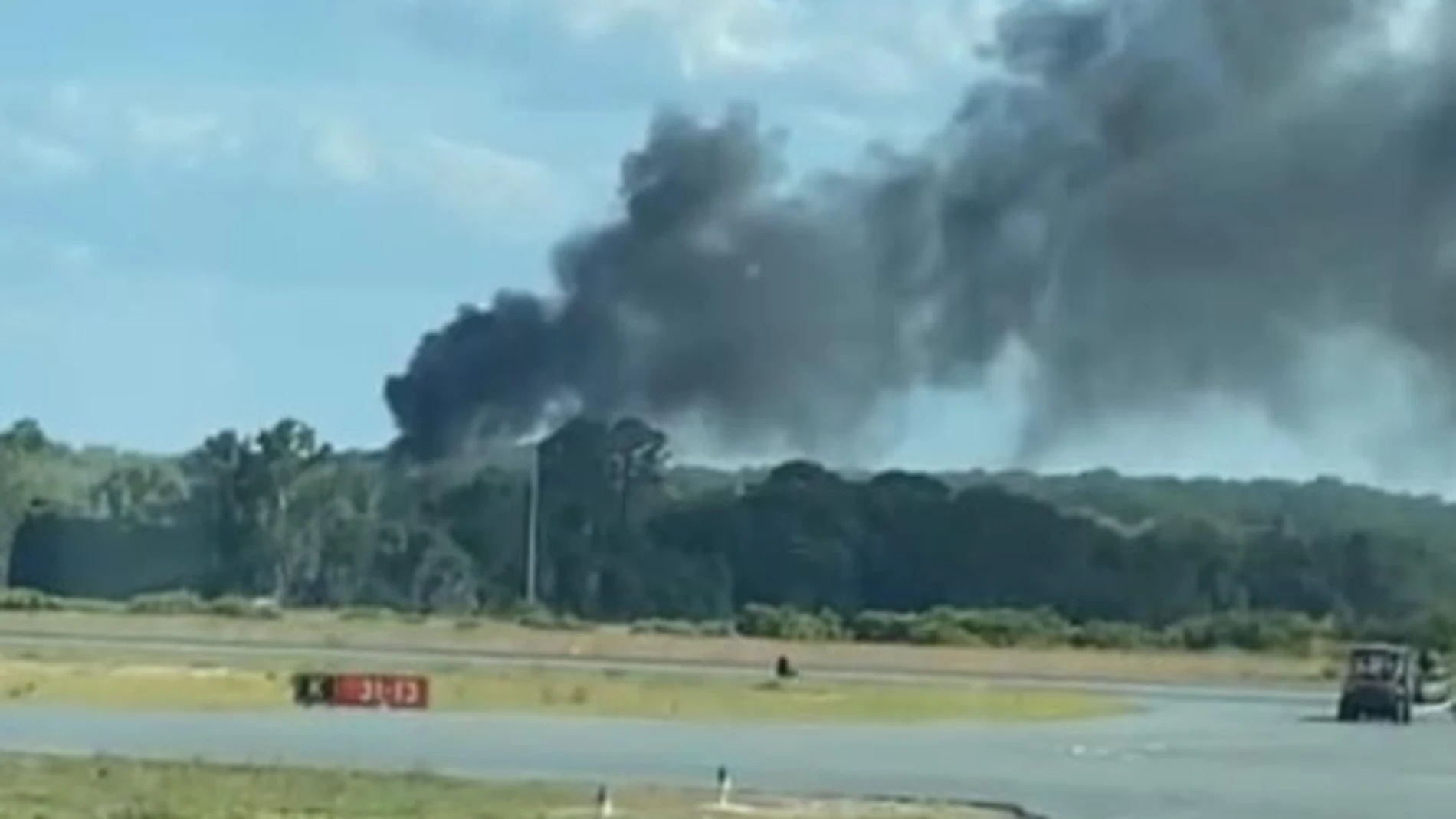 Un helicóptero Black Hawk se estrelló cerca de un aeropuerto en el centro de Florida