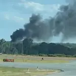 Un helicóptero Black Hawk se estrelló cerca de un aeropuerto en el centro de Florida