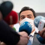 El presidente de la Junta, Juanma Moreno