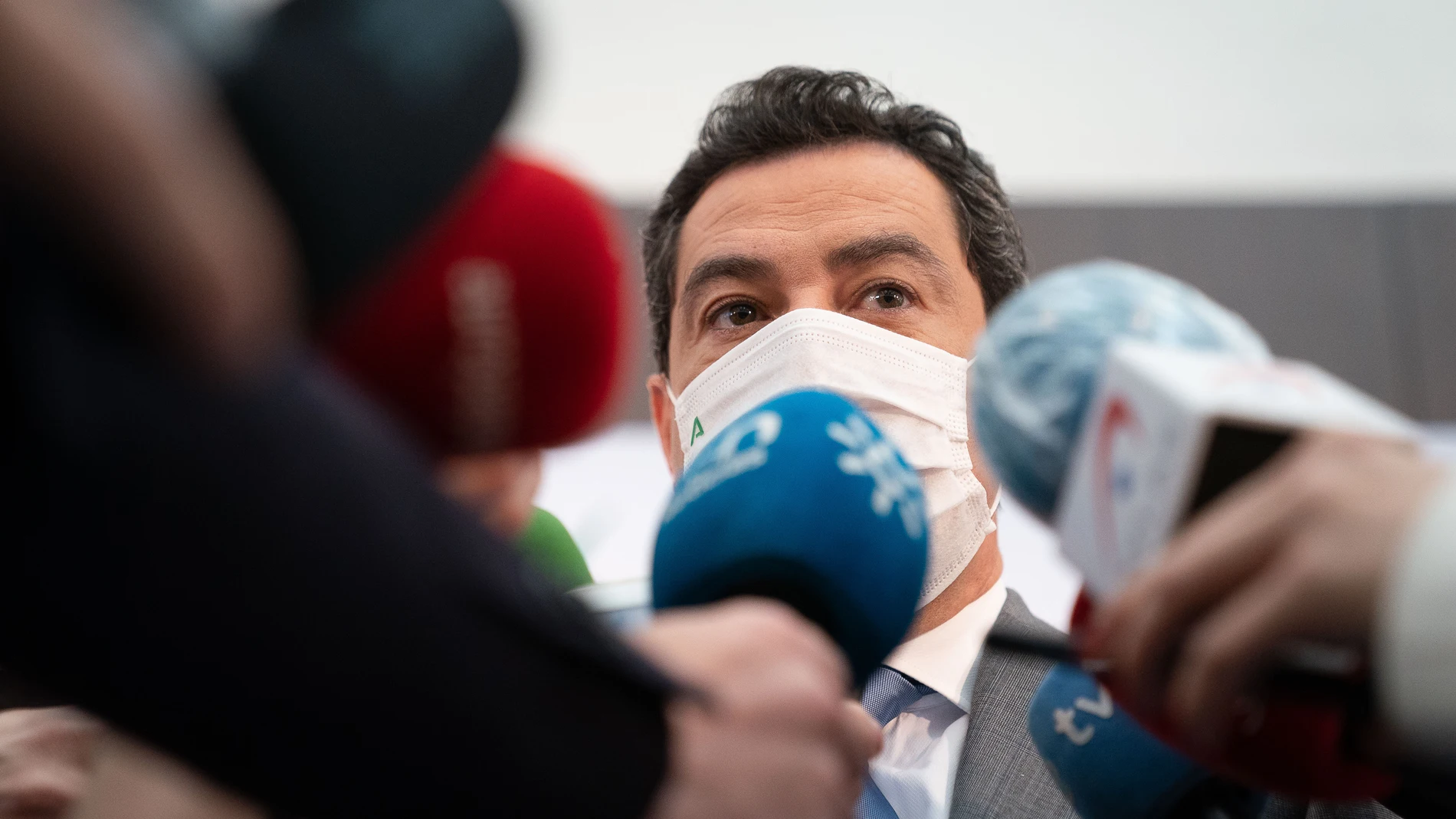 El presidente de la Junta, Juanma Moreno