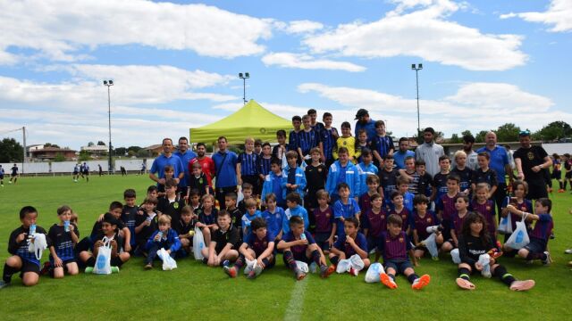 Imagen del torneo solidario del Fútbol Base Vilobí.