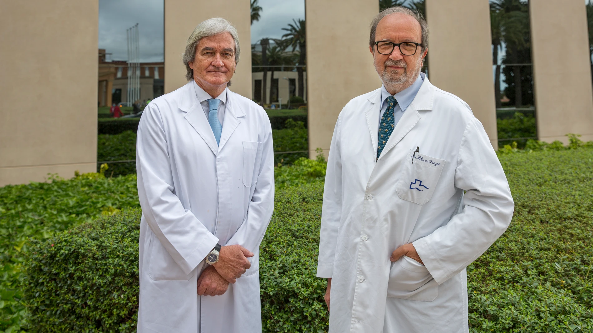 Los doctores Lluís Orozco y Robert Soler, del Instituto de Terapia Regenerativa Tisular (ITRT), del Centro Médico Teknon en Barcelona