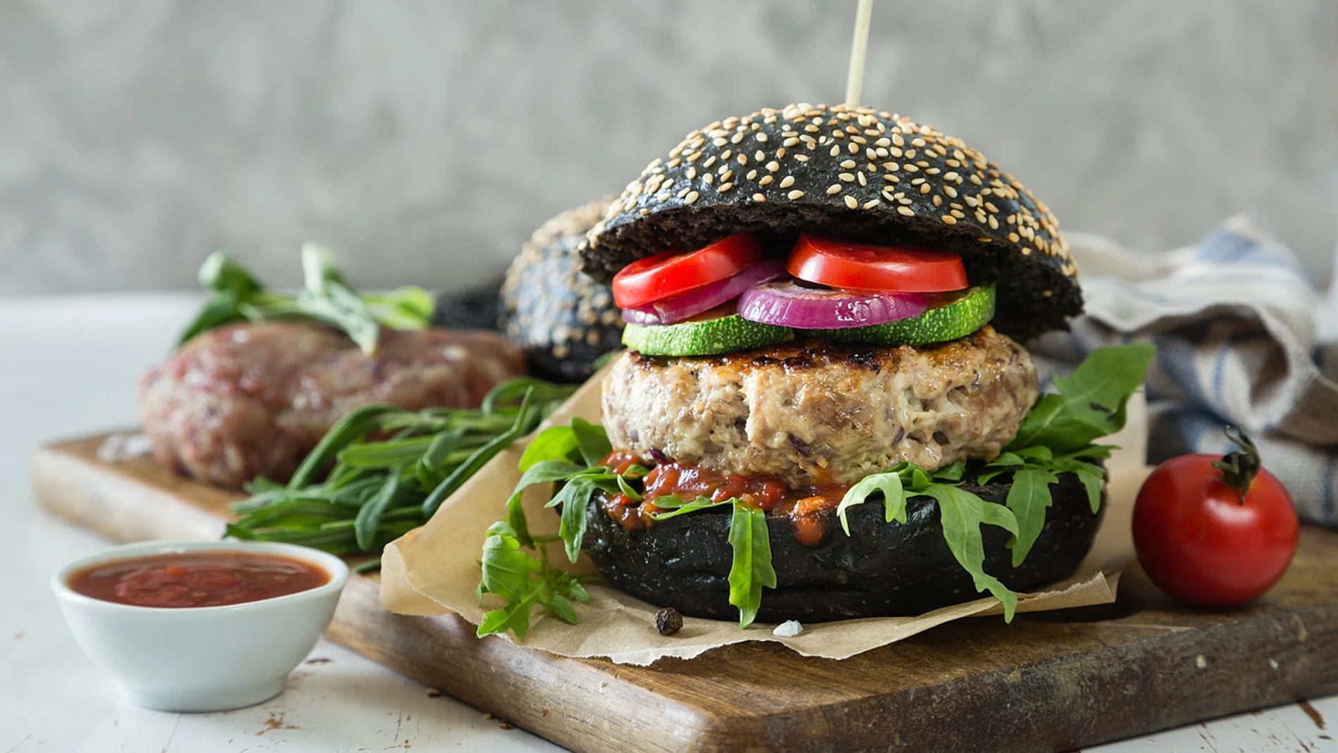 Hamburguesa y vino, dúo ganador