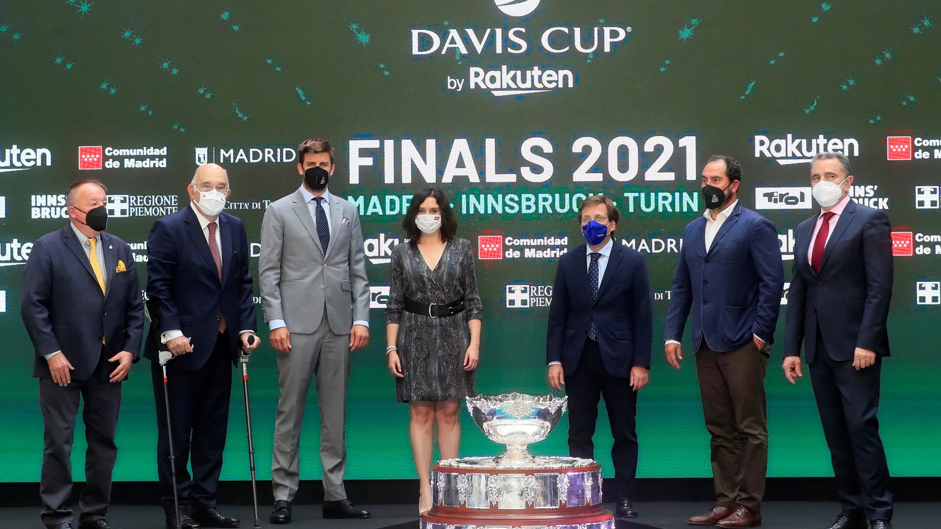 Presentación de la Copa Davis 2021 en Madrid