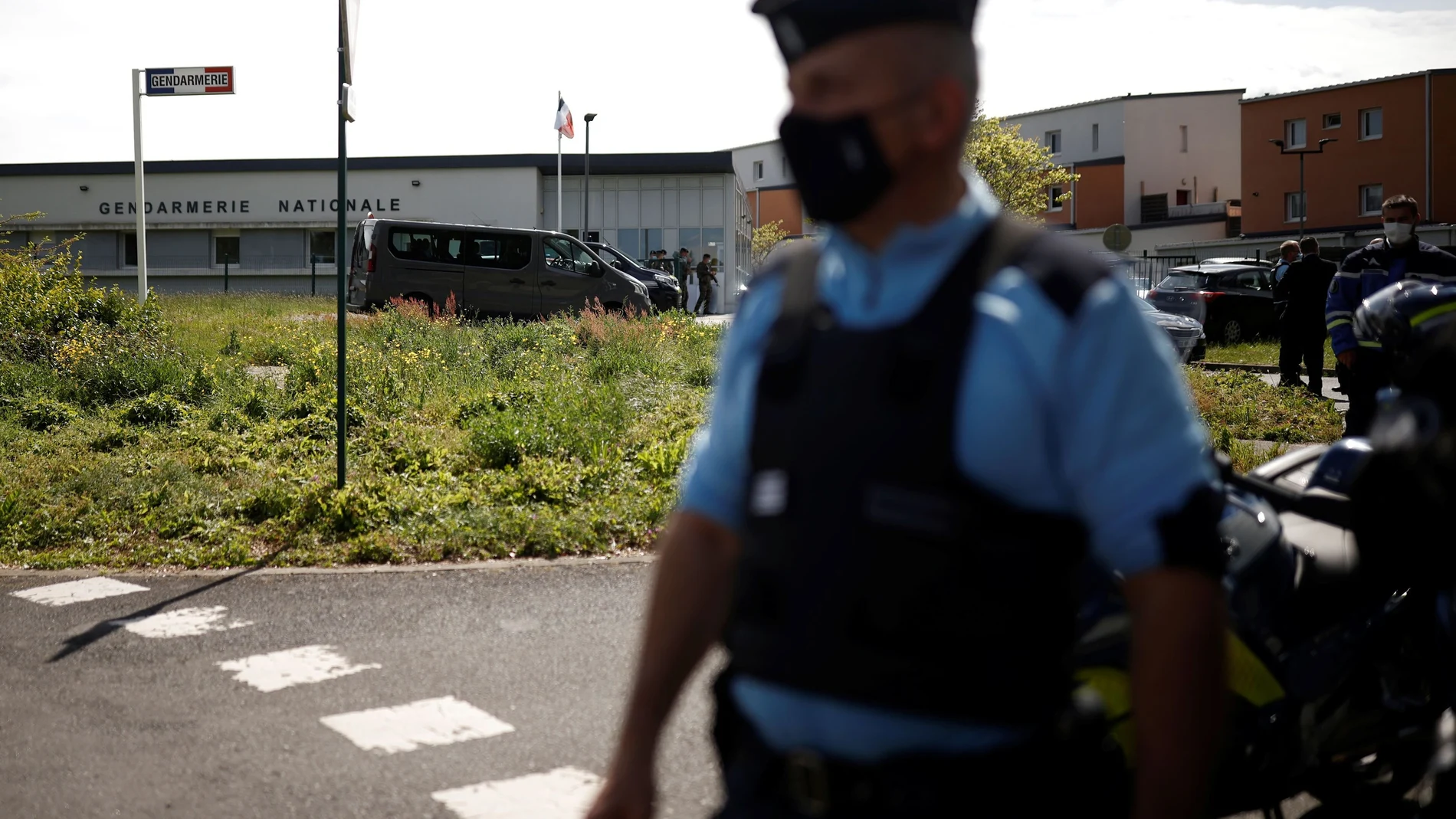 La Gendarmería investiga los hechos. REUTERS/Stephane Mahe