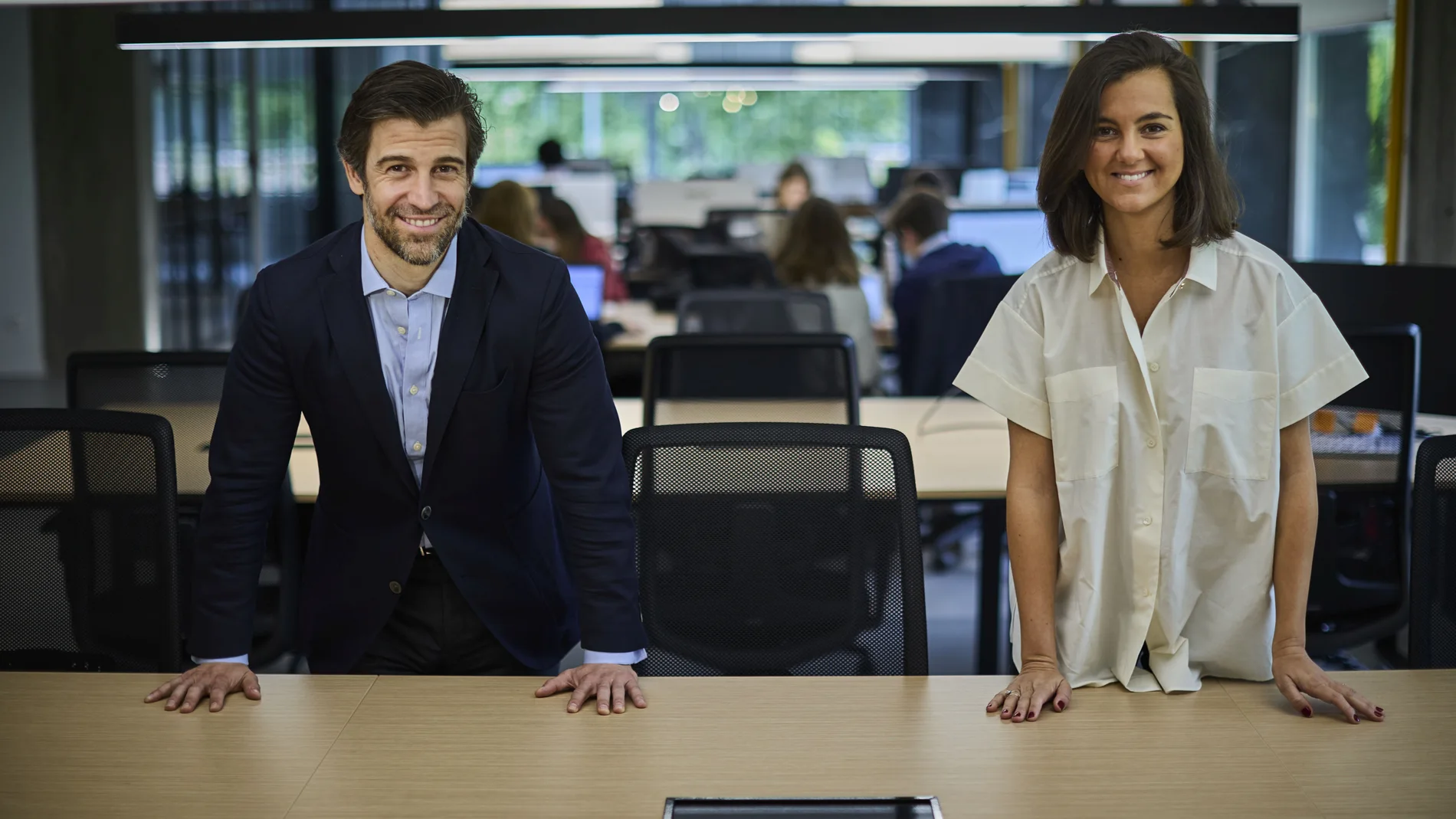 Los socios de Ambar Partners, Rosa Espín y Manuel Deó