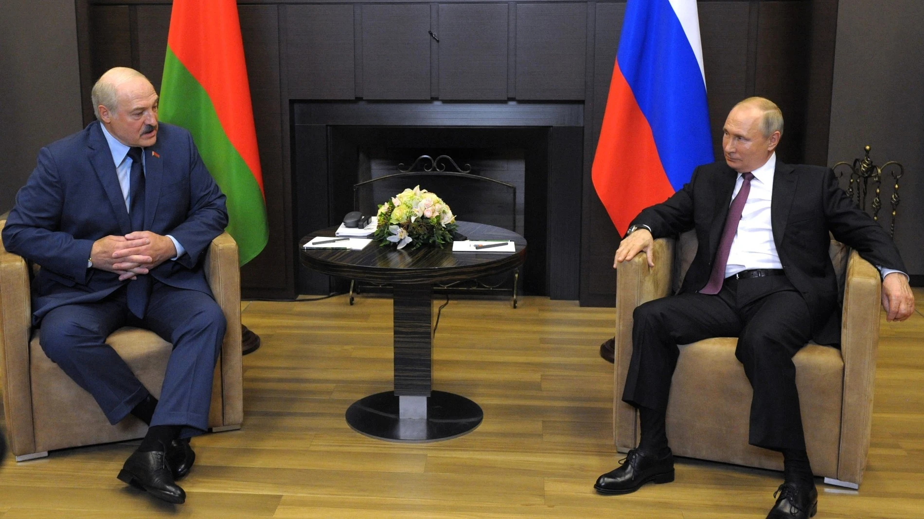 Lukashenko reunido con Putin en el balneario de Sochi (mar Negro)