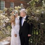 Boris Johnson y Carrie Johnson recién casados