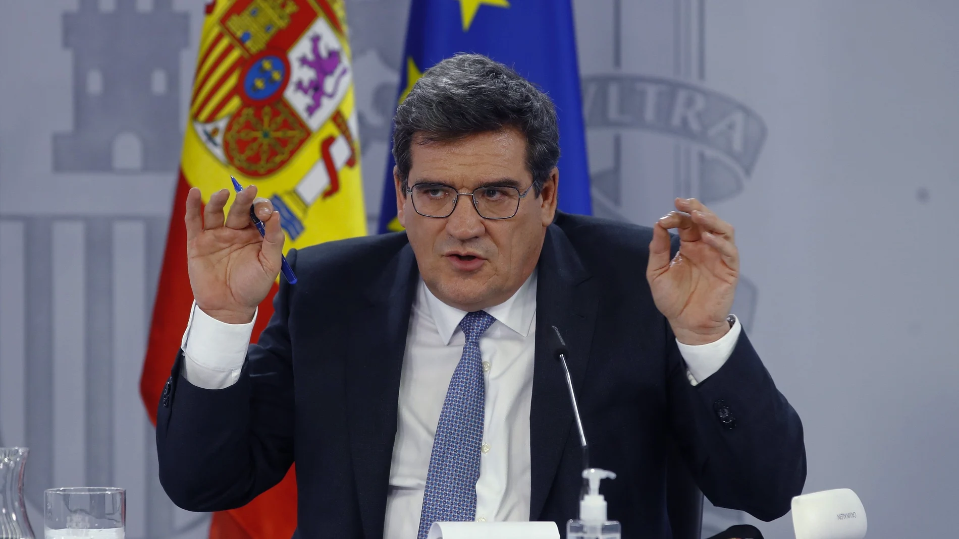 El ministro de Inclusión, Seguridad Social y Migraciones, José Luis Escrivá