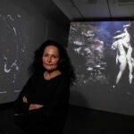 Isabel Muñoz en la exposición "Somos Agua" en el museo Lárazo Galdiano