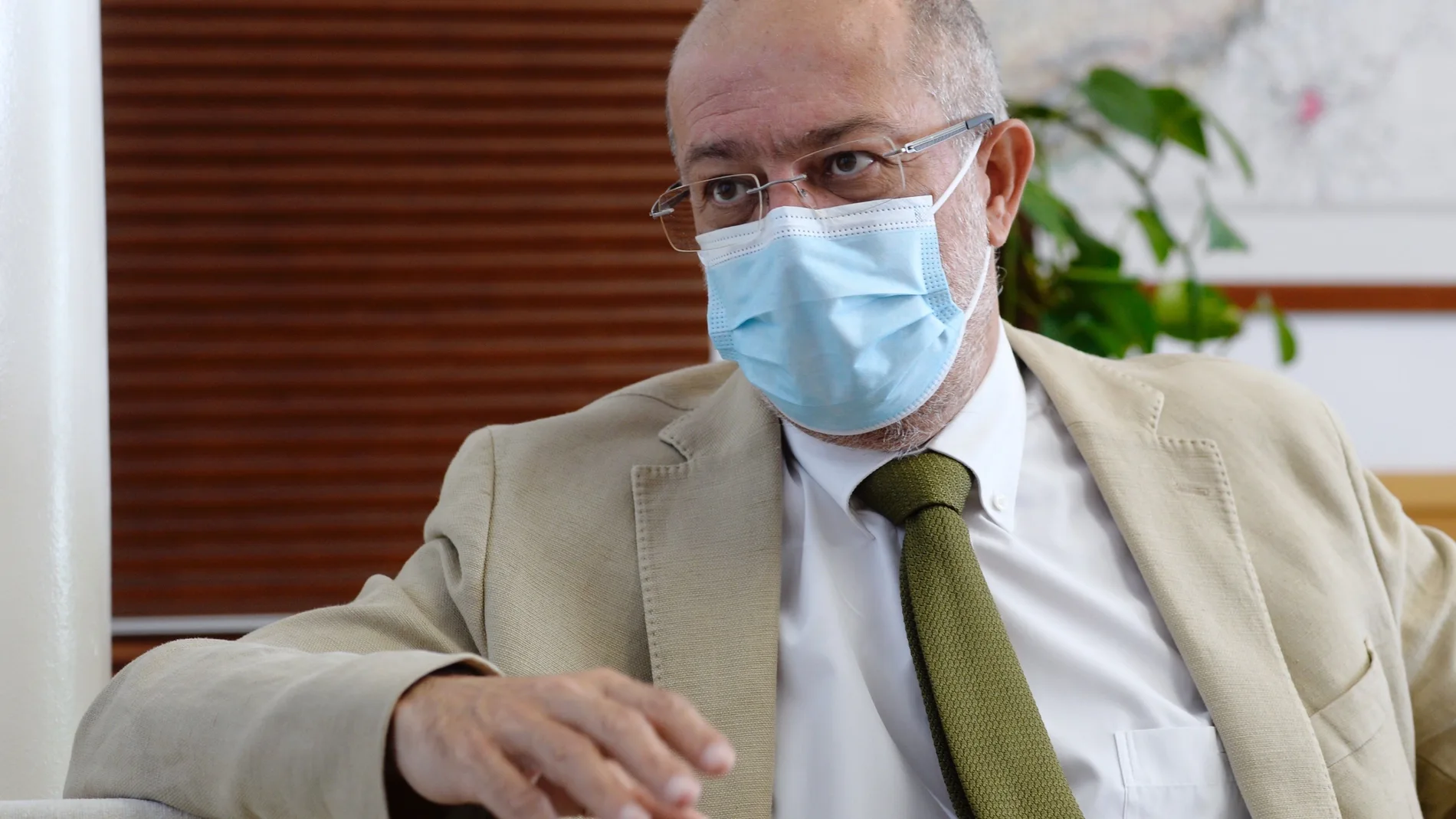 El vicepresidente y portavoz de la Junta de Castilla y León, Francisco Igea, analiza en una entrevista con la Agencia EFE la evolución de la pandemia de la covid, las relaciones con el Gobierno y el futuro de su partido, entre otros asuntos, cuando está cerca de llegar la mitad de la legislatura autonómica