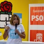Susana Díaz está de campaña por la provincia de Granada