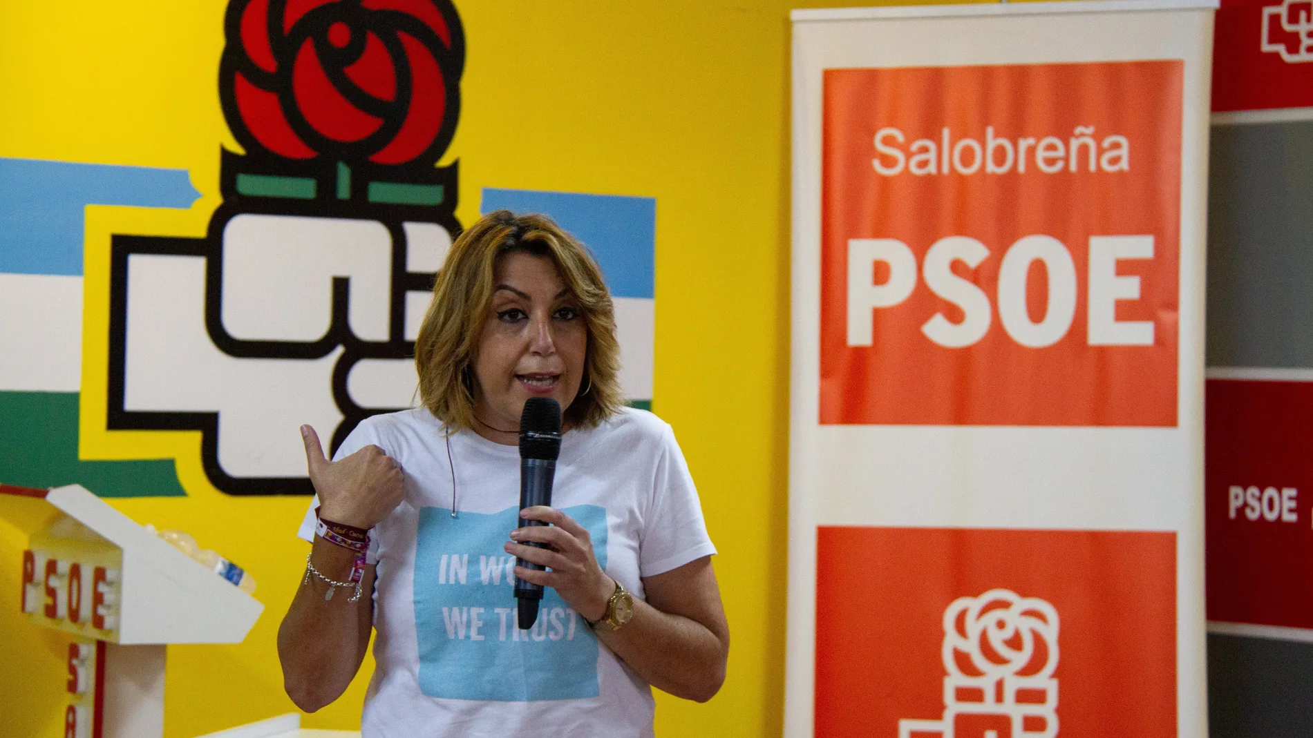 Susana Díaz está de campaña por la provincia de Granada