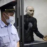 El opositor ruso Andrei Pivovarov fue detenido el lunes a bordo de un avión con destino a Polonia