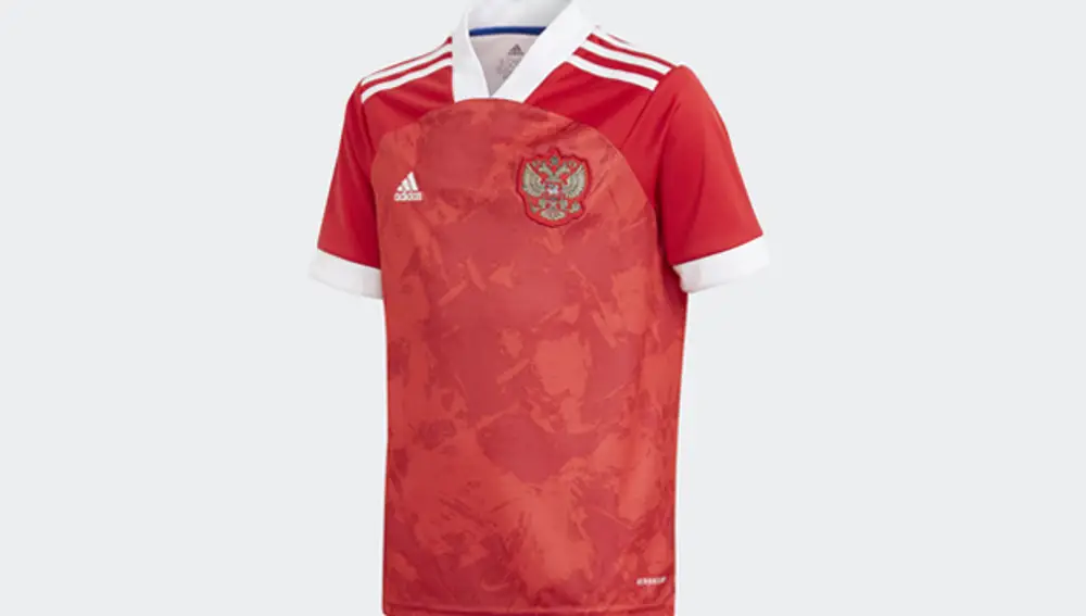 Camiseta de Rusia como local para la Eurocopa 2020.