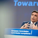 El vicepresidente de la Comisión Europea Margaritis Schinas
