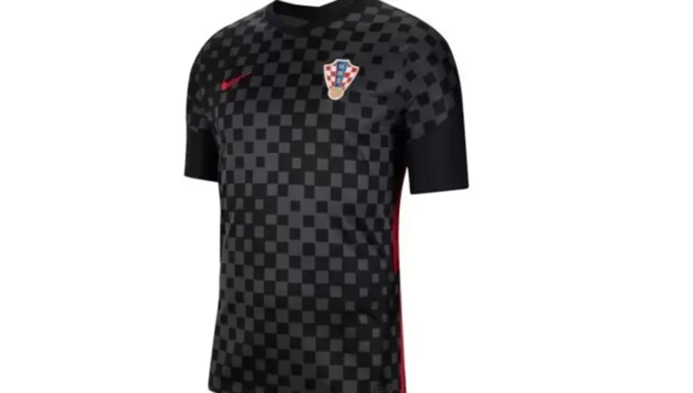 Segunda camiseta de Croacia para la Eurocopa 2020.