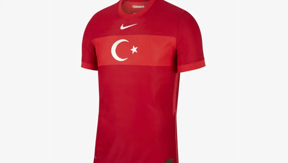 Segunda camiseta de Turquía para la Eurocopa 2020.