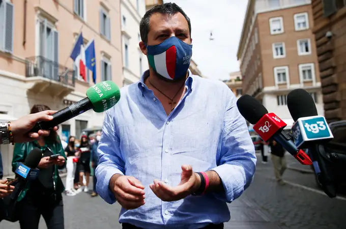 Salvini y Berlusconi exploran una agrupación de las derechas