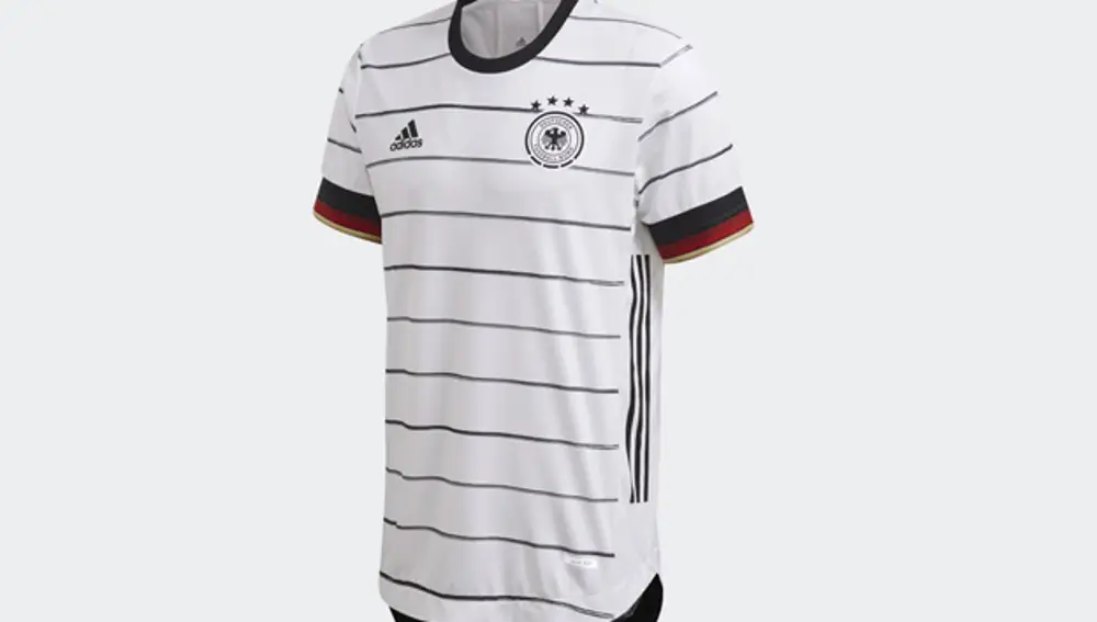 Camiseta de Alemania como local para la Eurocopa 2020.