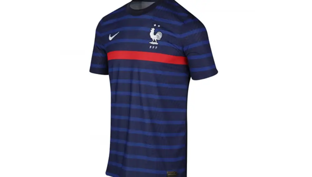 Camiseta de Francia como local para la Eurocopa 2020.