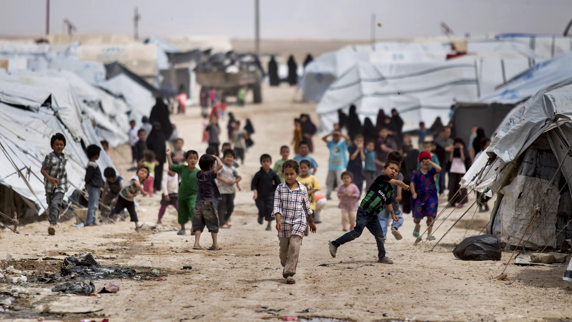 Campamento de Al Hol (AP Photo/Baderkhan Ahmad)