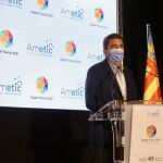 El presidente de la Diputación de Alicante en Benidorm en la inauguración de las jornadas «Digital Tourist 2021. Next Generation for Smart Cities»