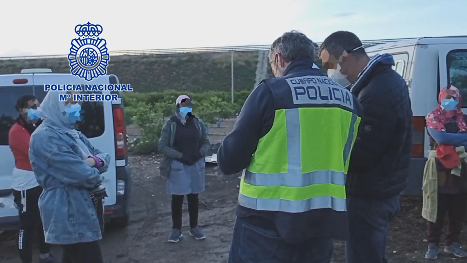 La Policía Nacional detiene al encargado y al capataz de una finca agrícola en Jumilla como presuntos responsables de abusos sexuales a una de sus empleadas