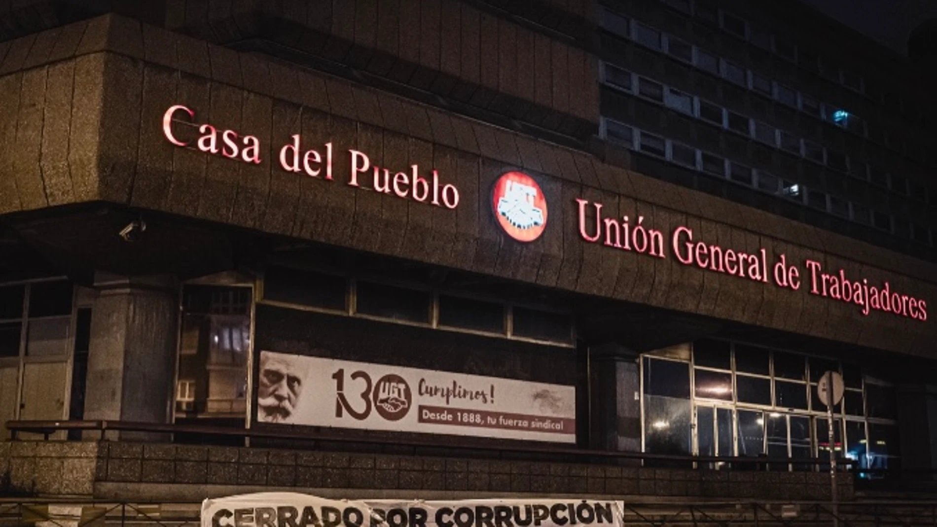 Sede de la UGT en Madrid
