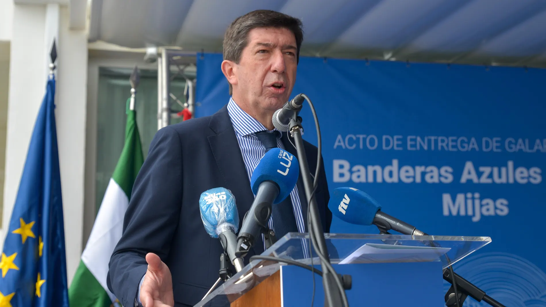 El vicepresidente andaluz, Juan Marín