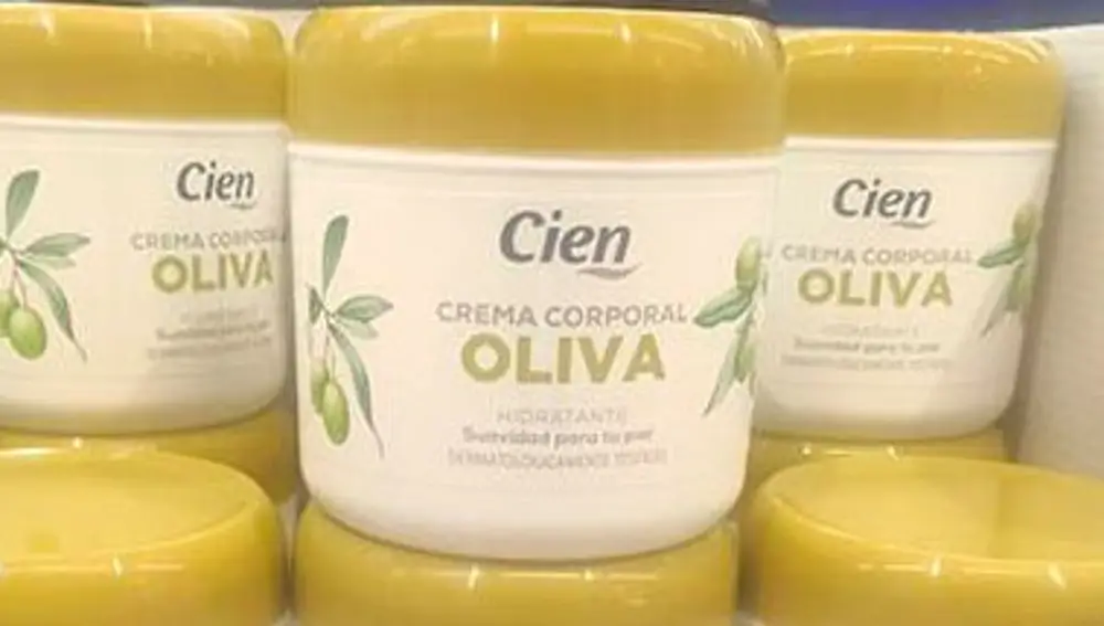 Crema corporal oliva de la marca Cien