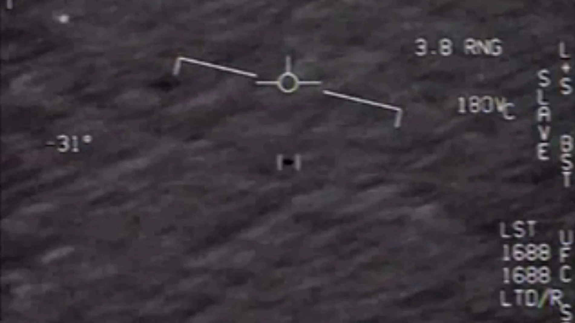 Objeto avistado por pilotos de la Armada en un vídeo desclasificado por EEUU
