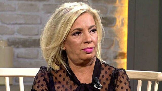 Carmen Borrego en el plató de Viva la vida