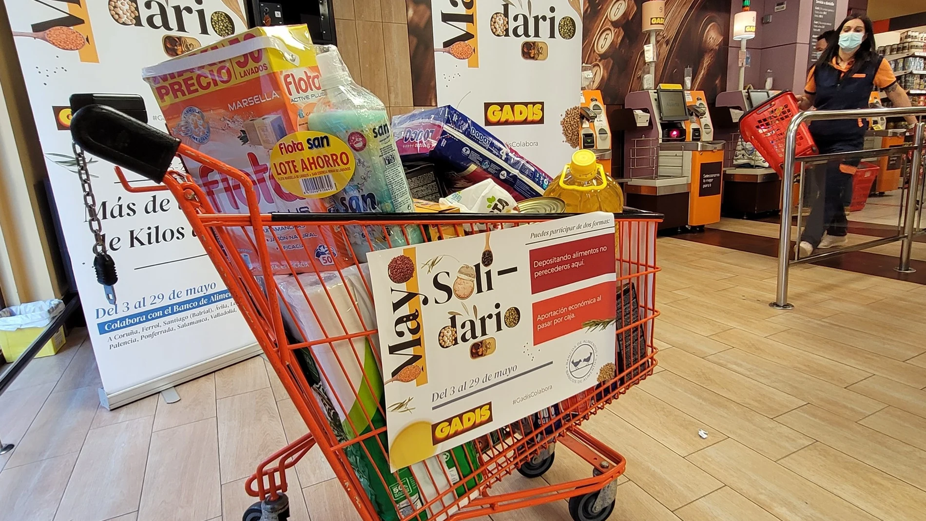 Miles de ciudadanos se han involucrado en el "Mayo Solidario" de Gadis