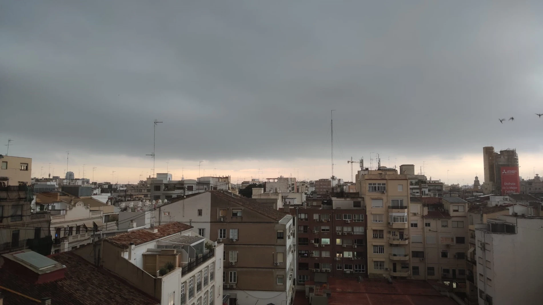 Lluvias en València