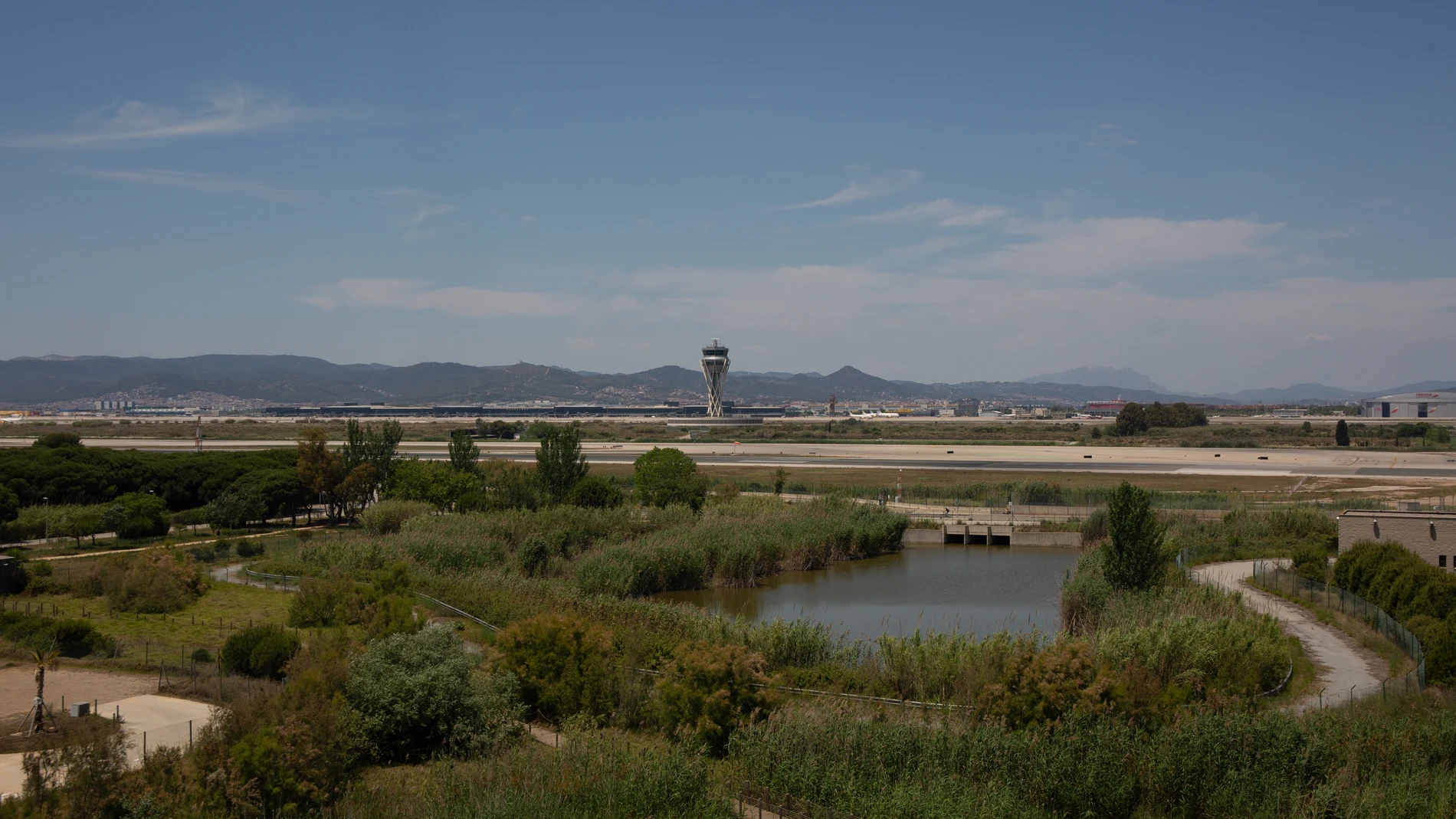 El aeropuerto de de Josep Tarradellas Barcelona-El Prat.
