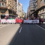 Cerca de 5.000 personas se manifiestan en Murcia y reclaman un Plan de Choque que permita reconstruir la Región