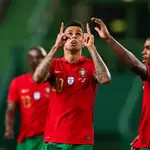 Joao Cancelo con Portugal.