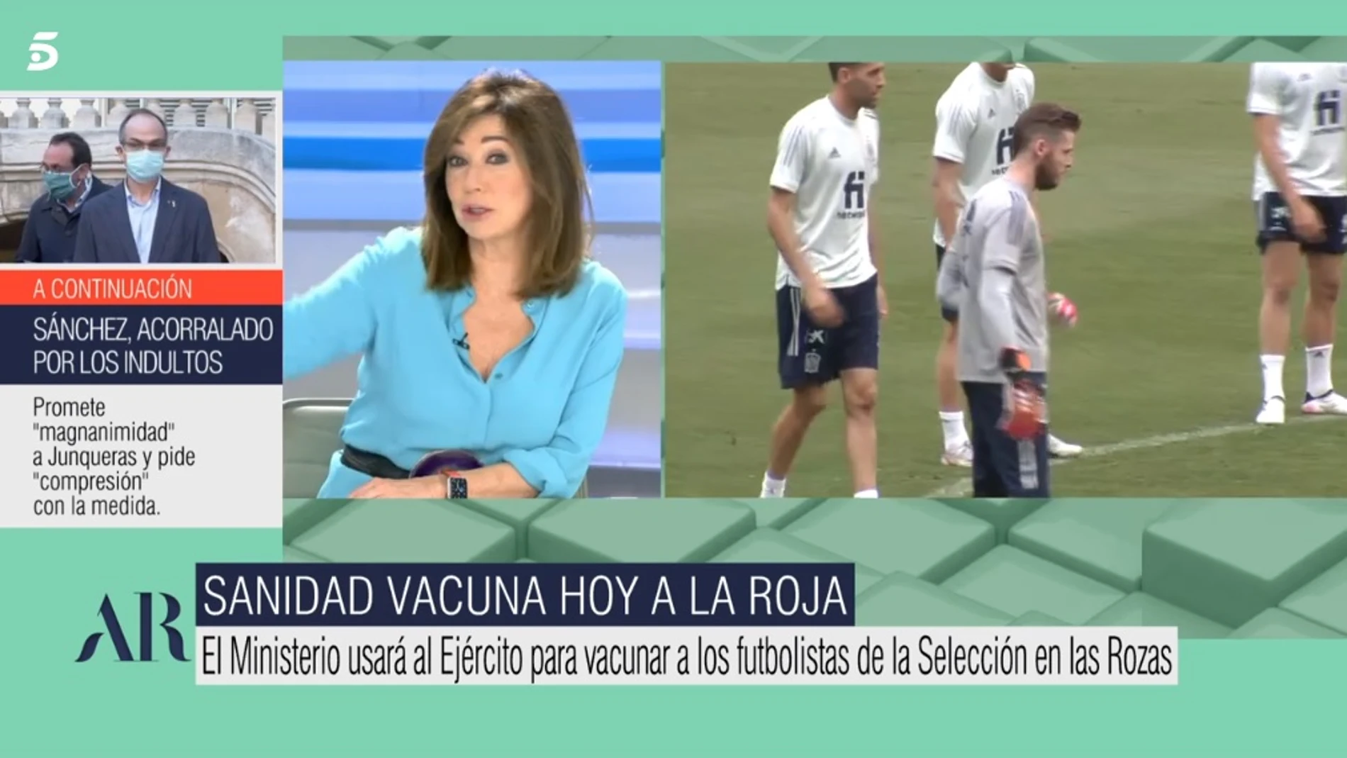 Ana Rosa sobre las vacunas a la Selección