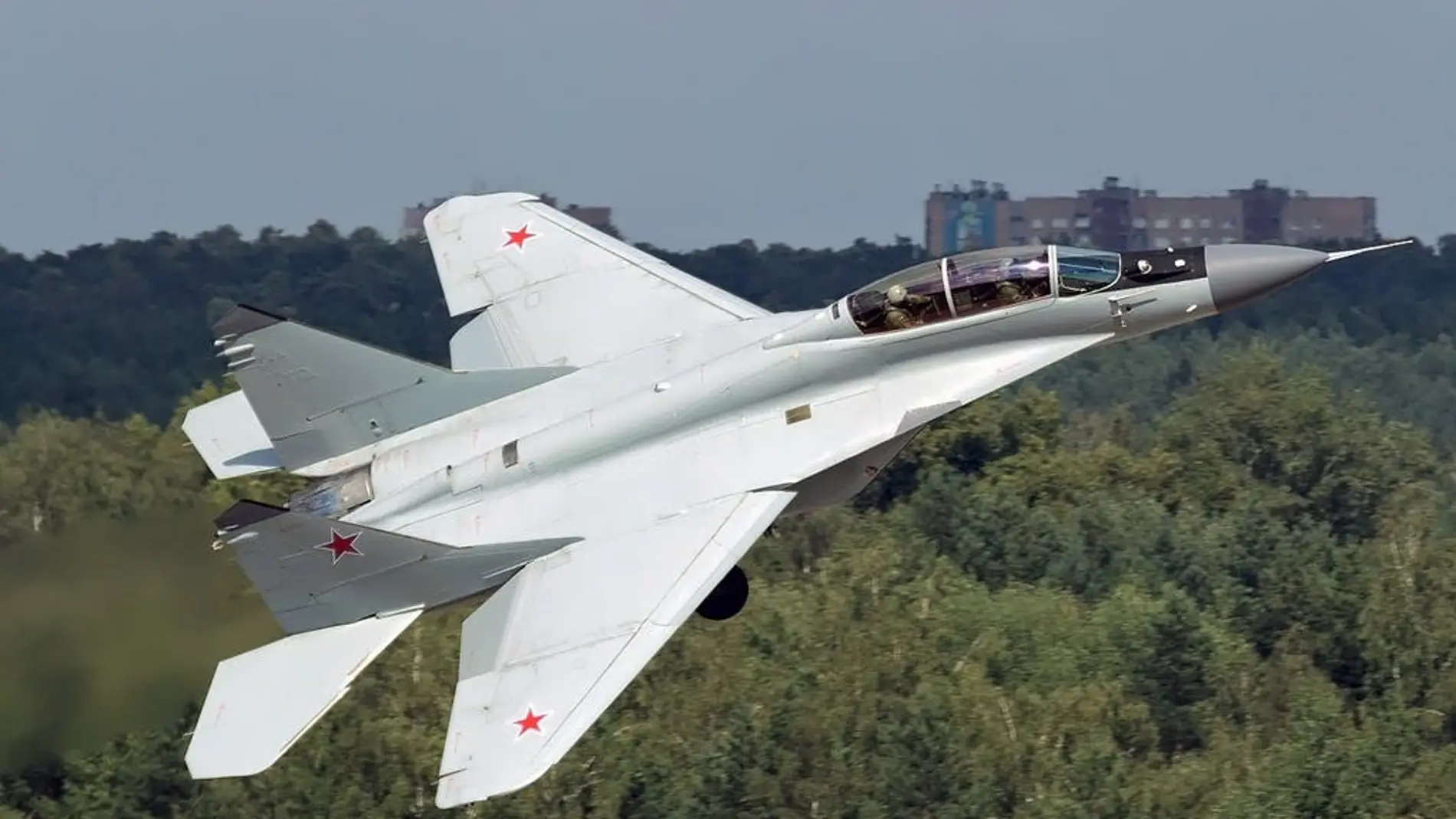 Un MiG-29 de fabricación soviética
