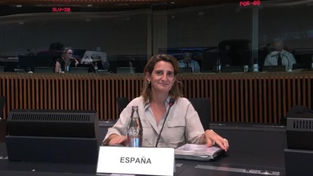 La vicepresidenta cuarta del Gobierno y ministra para la Transición Ecológica y el Reto Demográfico, Teresa Ribera